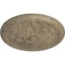 Ekena Millwork Luton Ceiling Medallion (Fits Canopies up to 3 1/2"), Hand-Painted Gobi Desert Crackle, 21"OD x 2"P CM21LUGDC - alternate 4